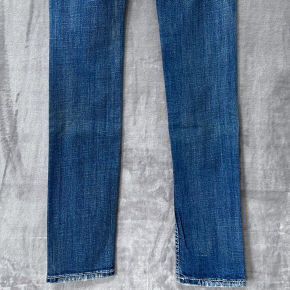 Miss Me Fleur-de-Lise Embellished Pocket Skinny Jean Size 26 - Picture 9 of 13